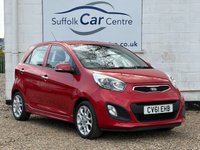 USED 2011 61 KIA PICANTO 1.25 3 Hatchback 5dr Petrol Manual Euro 5 (84 bhp) www.suffolkcarcentre.co.uk - Located at Lowestoft