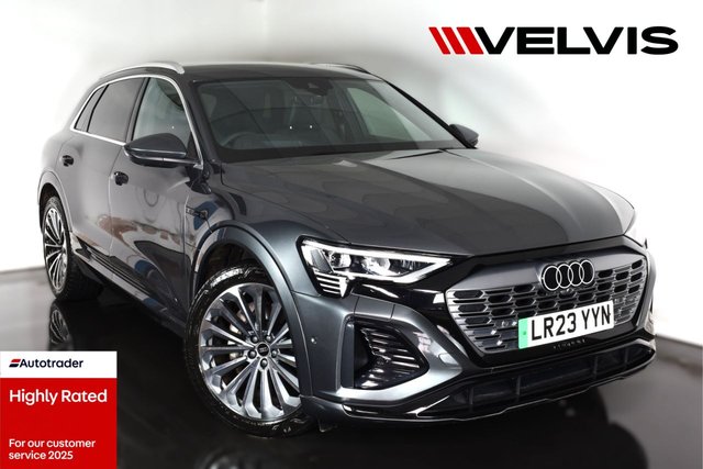 2023 23 Audi Q8 E-Tron 50 S line SUV 5dr Electric Auto quattro 95kWh (11kW Charger) (340 ps)