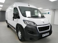 USED 2023 73 PEUGEOT BOXER 435 2.2 BLUEHDI 140 BHP L4 X-LONG PROFESSIONAL PREMIUM + ( NO VAT ) SAT NAV | L4 X- LONG | NO VAT TO PAY !