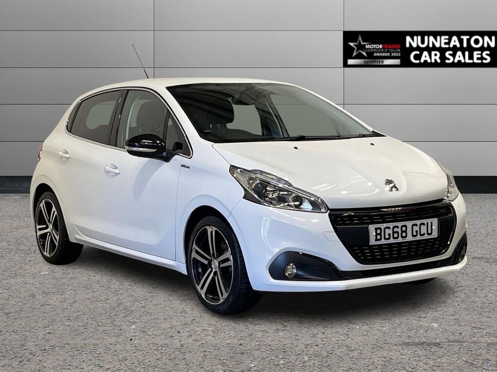 USED 2018 68 PEUGEOT 208 1.2 PureTech GPF GT Line Hatchback 5dr Petrol EAT Euro 6 (s/s) (110 ps) FULL DEALER HISTORY