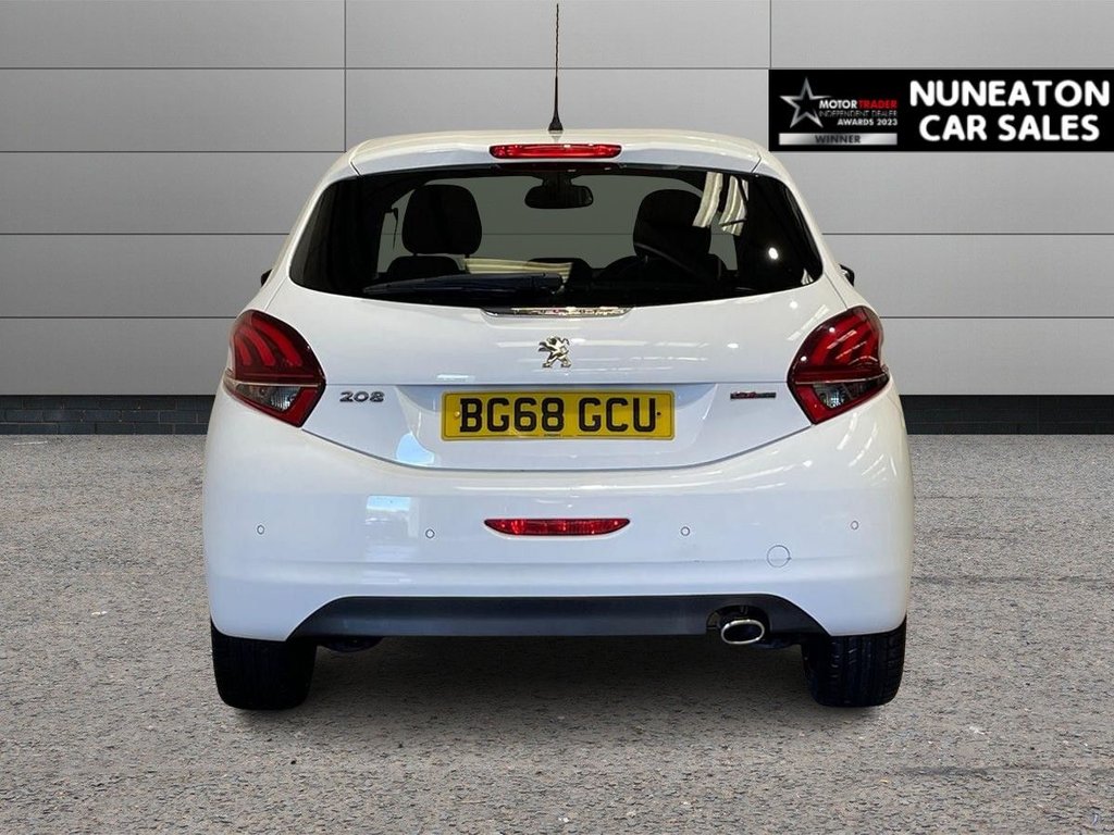 USED 2018 68 PEUGEOT 208 1.2 PureTech GPF GT Line Hatchback 5dr Petrol EAT Euro 6 (s/s) (110 ps) FULL DEALER HISTORY