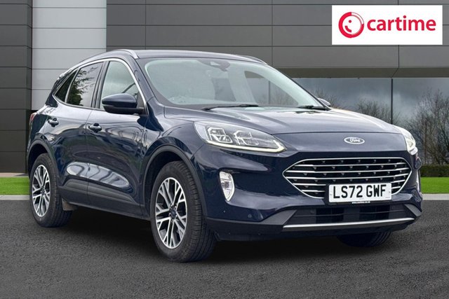 View our Ford Kuga 2.0 EcoBlue MHEV Titanium SUV 5dr Diesel Manual Euro 6 (s/s) (150 ps) Front / Rear Parking Sensors, Ford SYNC3 Navigation, 18In Alloys, Power Folding Door Mirrors, Leather Steering Wheel