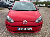 USED 2014 14 VOLKSWAGEN UP! 1.0 Take up! Hatchback 5dr Petrol Manual Euro 5 (60 ps) &pound;20 ROAD TAX, 5 DOOR