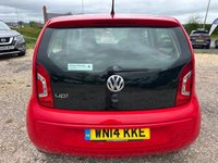 USED 2014 14 VOLKSWAGEN UP! 1.0 Take up! Hatchback 5dr Petrol Manual Euro 5 (60 ps) &pound;20 ROAD TAX, 5 DOOR