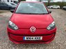 USED 2014 14 VOLKSWAGEN UP! 1.0 Take up! Hatchback 5dr Petrol Manual Euro 5 (60 ps) &pound;20 ROAD TAX, 5 DOOR
