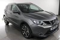 USED 2017 17 NISSAN QASHQAI 1.5 dCi Tekna SUV 5dr Diesel Manual 2WD Euro 6 (s/s) (110 ps) 5 stamp SERVICE HISTORY - 60K CAMBELT - 2 KEYS - 2 OWNERS