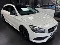 USED 2018 18 MERCEDES-BENZ CLA 2.1 CLA220d AMG Line Shooting Brake 5dr Diesel 7G-DCT 4MATIC Euro 6 (s/s) (177 ps) Panoramic Roof - 2 Keys - Nav
