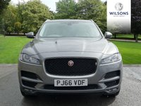 USED 2016 66 JAGUAR F-PACE 2.0 D180 Portfolio SUV 5dr Diesel Auto AWD Euro 6 (s/s) (180 ps) Pan Roof-Rear Cam-Car Play-Htd Whl