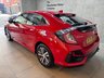 USED 2020 70 HONDA CIVIC 1.0 VTEC Turbo SE Euro 6 (s/s) 5dr Sensors|Nav|Bluetooth