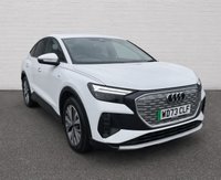 USED 2023 73 AUDI Q4 E-TRON 40 Sport Sportback 5dr Electric Auto 82kWh (204 ps) 2 OWNER, SAT NAV, REAR CAMERA,