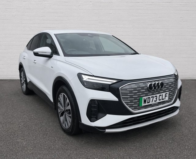 View our Audi Q4 E-Tron 40 Sport Sportback 5dr Electric Auto 82kWh (204 ps)