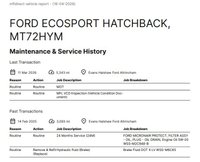 USED 2023 72 FORD ECOSPORT 1.0T EcoBoost GPF ST-Line SUV 5dr Petrol Manual Euro 6 (s/s) (125 ps) ONE OWNER FROM NEW, REAR CAMERA