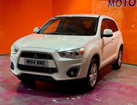 USED 2014 14 MITSUBISHI ASX 1.8D 3 SUV 5dr Diesel Manual Euro 5 (114 ps) 17" Alloys. Privacy. Sensors.