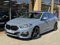 USED 2022 72 BMW 2 SERIES GRAN COUPE 1.5 218i M Sport Saloon 4dr Petrol DCT Euro 6 (s/s) (136 ps) Rear Camera | Black Alloys + Grille