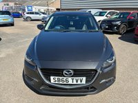 USED 2016 66 MAZDA MAZDA3 2.0 SKYACTIV-G Sport Nav Hatchback 5dr Petrol Manual Euro 6 (s/s) (121 ps) SAT NAV* PARKING SENSORS* REVERSING CAMERA* CRUISE CONTROL* ELECTRIC HANDBRAKE* AUTO START / STOP* TRACTION CONTROL* 6 SPEED* DUAL CLIMATE CONTROL WITH AIR CON* HEATED SEATS / STEERING WHEEL