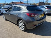 USED 2016 66 MAZDA MAZDA3 2.0 SKYACTIV-G Sport Nav Hatchback 5dr Petrol Manual Euro 6 (s/s) (121 ps) SAT NAV* PARKING SENSORS* REVERSING CAMERA* CRUISE CONTROL* ELECTRIC HANDBRAKE* AUTO START / STOP* TRACTION CONTROL* 6 SPEED* DUAL CLIMATE CONTROL WITH AIR CON* HEATED SEATS / STEERING WHEEL