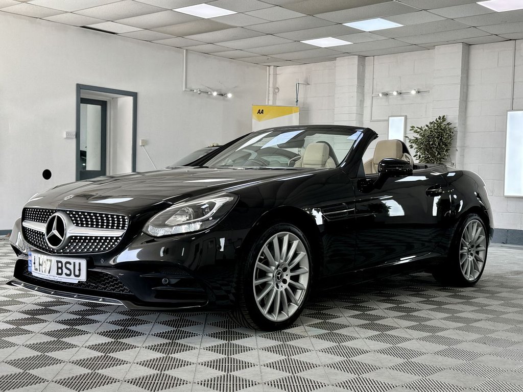 USED 2017 17 MERCEDES-BENZ SLC 2.0 SLC200 AMG Line Convertible 2dr Petrol G-Tronic Euro 6 (s/s) (184 ps) 