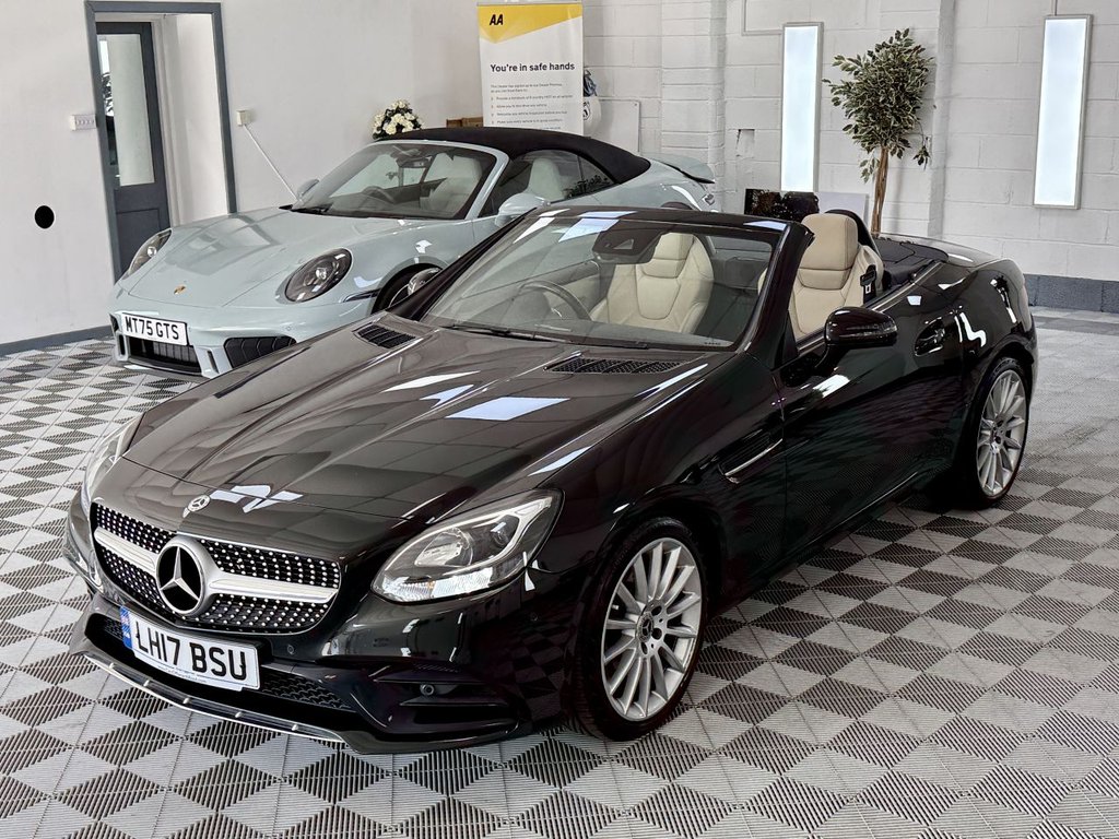 USED 2017 17 MERCEDES-BENZ SLC 2.0 SLC200 AMG Line Convertible 2dr Petrol G-Tronic Euro 6 (s/s) (184 ps) 