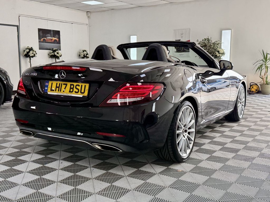 USED 2017 17 MERCEDES-BENZ SLC 2.0 SLC200 AMG Line Convertible 2dr Petrol G-Tronic Euro 6 (s/s) (184 ps) 