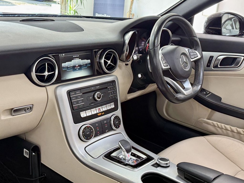 USED 2017 17 MERCEDES-BENZ SLC 2.0 SLC200 AMG Line Convertible 2dr Petrol G-Tronic Euro 6 (s/s) (184 ps) 