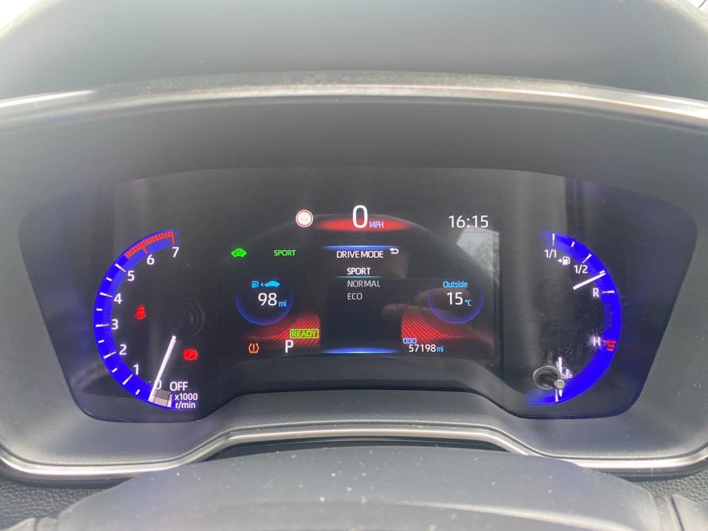 USED 2020 20 TOYOTA COROLLA 1.8 VVT-h GR SPORT Hatchback 5dr Petrol Hybrid CVT Euro 6 (s/s) (122 ps) Hatchback