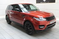 USED 2013 63 LAND ROVER RANGE ROVER SPORT 3.0 SD V6 HSE SUV 5dr Diesel Auto 4WD (stop/start) (292 ps) 