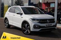 USED 2019 19 VOLKSWAGEN T-CROSS 1.0 TSI R-Line SUV 5dr Petrol Manual Euro 6 (s/s) (115 ps) - EURO 6 - ULEZ, DISCOVER NAV, DIGITAL COCKPIT, P/SENOSR, APPLE/ANDROID CARPLAY, LEDS, 18" ALLOYS, ACC/LDW/BSA, DAB & BLUETOOTH