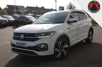USED 2019 19 VOLKSWAGEN T-CROSS 1.0 TSI R-Line SUV 5dr Petrol Manual Euro 6 (s/s) (115 ps) - EURO 6 - ULEZ, DISCOVER NAV, DIGITAL COCKPIT, P/SENOSR, APPLE/ANDROID CARPLAY, LEDS, 18" ALLOYS, ACC/LDW/BSA, DAB & BLUETOOTH