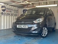 USED 2012 62 HYUNDAI I10 1.2 Classic Hatchback 5dr Petrol Manual Euro 5 (85 bhp)+2 KEYS+HISTORY+�&pound;20 TAX+USB+12 MONTH MOT ON SALE+POWER STEERING+HPI CLEAR+VOSA MOT HISTORY PRINTOUT 2 KEYS+HISTORY+&pound;20 TAX+USB+12 MONTH MOT ON SALE+POWER STEERING+HPI CLEAR
