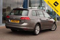 USED 2016 16 VOLKSWAGEN GOLF 2.0 TDI BlueMotion Tech SE Estate 5dr Diesel Manual Euro 6 (s/s) (150 ps) - EURO 6 - ULEZ, FSH/CAMBELT KIT, &pound;20 TAX, CRUISE, 16" ALLOYS, DAB & BLUETOOTH