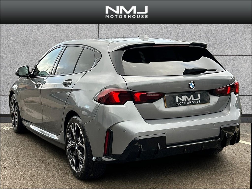 USED 2024 74 BMW 1 SERIES 1.5 120i MHT M Sport Hatchback 5dr Petrol Hybrid DCT Euro 6 (s/s) (170 ps) 9.9%APR OYSTER VEGANZA SEATS