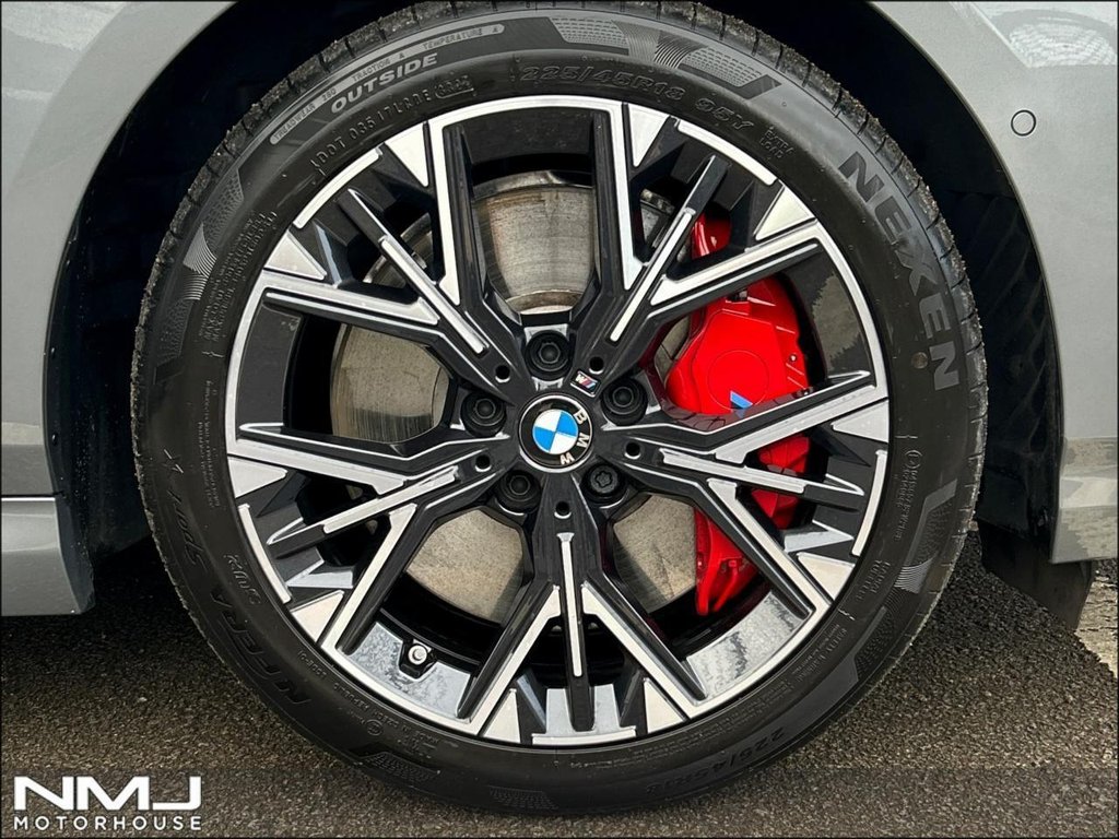 USED 2024 74 BMW 1 SERIES 1.5 120i MHT M Sport Hatchback 5dr Petrol Hybrid DCT Euro 6 (s/s) (170 ps) 9.9%APR OYSTER VEGANZA SEATS