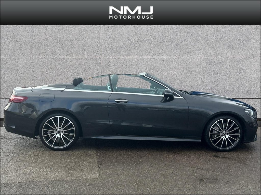 USED 2021 21 MERCEDES-BENZ E CLASS 2.0 E300h MHEV AMG Line Night Edition (Premium Plus) Cabriolet G-Tronic+ Euro 6 (s/s) 2dr 9.9%APR 360 CAMERA PRM PLUS