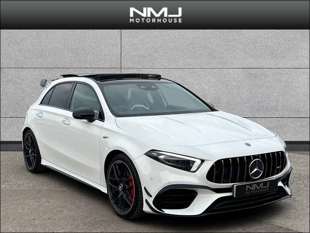 USED 2020 20 MERCEDES-BENZ A CLASS 2.0 A45 AMG S Plus 8G-DCT 4MATIC+ Euro 6 (s/s) 5dr 9.9%APR PARKING PACKAGE FSH