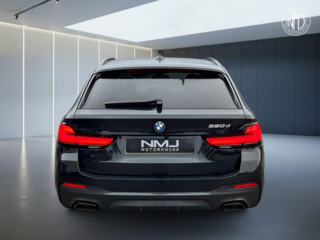 USED 2023 23 BMW 5 SERIES 2.0 520d MHT M Sport Touring 5dr Diesel Hybrid Steptronic Euro 6 (s/s) (190 ps) Estate 9.9%APR PAN ROOF M SPORT PCKGE