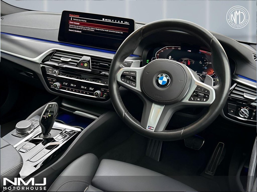 USED 2023 23 BMW 5 SERIES 2.0 520d MHT M Sport Touring 5dr Diesel Hybrid Steptronic Euro 6 (s/s) (190 ps) Estate 9.9%APR PAN ROOF M SPORT PCKGE