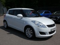 USED 2013 63 SUZUKI SWIFT 1.2 SZ2 5d 94 ps &pound;35 ROAD TAX (116 G/KM), 16 INCH ALLOY WHEELS, CLOTH INTERIOR, LEATHER MULTIFUNCTION STEERING WHEEL, USB PORT, ELECTRIC WINDOWS, ELECTRIC MIRRORS, REMOTE CENTRAL LOCKING, CD PLAYER, TRIP COMPUTER, SPARE WHEEL, ISO FIX, SERVICE HISTORY