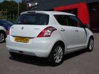 USED 2013 63 SUZUKI SWIFT 1.2 SZ2 5d 94 ps &pound;35 ROAD TAX (116 G/KM), 16 INCH ALLOY WHEELS, CLOTH INTERIOR, LEATHER MULTIFUNCTION STEERING WHEEL, USB PORT, ELECTRIC WINDOWS, ELECTRIC MIRRORS, REMOTE CENTRAL LOCKING, CD PLAYER, TRIP COMPUTER, SPARE WHEEL, ISO FIX, SERVICE HISTORY