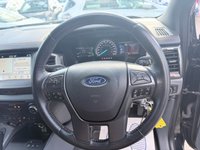 USED 2018 18 FORD RANGER Black 3.2 TDCi Wildtrak pickup, 98,000 miles, Automatic 4WD, 18in Alloys, Sat nav, Rear camera, Touchscreen, A/C. Plus VAT @ 20%! This 2018 Ford Ranger TDCi Wildtrak is ready for its next adventure, benefiting from a 12 month MOT provided on purchase and a 3 month warranty for your peace of mind. and a very goood service History @ 1K, 23K, 34K, 46K, 58K, 73K, and 95K  Under the bonnet, you'll find a robust 3.2L diesel engine paired with a capable four wheel drive system, making it well suited for a variety of tasks and terrains.  Inside, the Wildtrak trim offers comfort and convenience with Dual Zone Electronic Automatic T