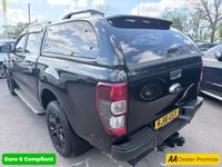 USED 2018 18 FORD RANGER Black 3.2 TDCi Wildtrak pickup, 98,000 miles, Automatic 4WD, 18in Alloys, Sat nav, Rear camera, Touchscreen, A/C. Plus VAT @ 20%! This 2018 Ford Ranger TDCi Wildtrak is ready for its next adventure, benefiting from a 12 month MOT provided on purchase and a 3 month warranty for your peace of mind. and a very goood service History @ 1K, 23K, 34K, 46K, 58K, 73K, and 95K  Under the bonnet, you'll find a robust 3.2L diesel engine paired with a capable four wheel drive system, making it well suited for a variety of tasks and terrains.  Inside, the Wildtrak trim offers comfort and convenience with Dual Zone Electronic Automatic T