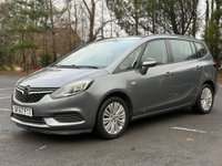 USED 2017 67 VAUXHALL ZAFIRA TOURER 1.6 CDTi ecoTEC Design Euro 6 (s/s) 5dr Warranty + delivery + MOT