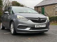 USED 2017 67 VAUXHALL ZAFIRA TOURER 1.6 CDTi ecoTEC Design Euro 6 (s/s) 5dr Warranty + delivery + MOT