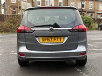 USED 2017 67 VAUXHALL ZAFIRA TOURER 1.6 CDTi ecoTEC Design Euro 6 (s/s) 5dr Warranty + delivery + MOT
