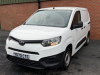 USED 2021 70 TOYOTA PROACE CITY 1.5 BlueHDi Active Short Panel Van SWB Euro 6 5dr FREE 18 MONTHS WARRANTY!!!!