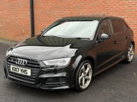 USED 2017 17 AUDI S3 2.0 TFSI Black Edition Sportback S Tronic quattro Euro 6 (s/s) 5dr FREE 18MONTH WARRANTY!!!