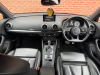 USED 2017 17 AUDI S3 2.0 TFSI Black Edition Sportback S Tronic quattro Euro 6 (s/s) 5dr FREE 18MONTH WARRANTY!!!