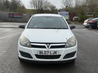 USED 2007 07 VAUXHALL ASTRA VAN 1.3 CDTi 16v Club 3dr Delivery + MOT