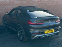 USED 2021 70 BMW X4 2.0 20d MHT M Sport X Auto xDrive Euro 6 (s/s) 5dr PANROOF HUD RED LEATHER R-CAM