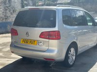 USED 2011 61 VOLKSWAGEN TOURAN 1.6 TDI SE Euro 5 5dr Warranty and delivery