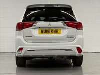USED 2018 18 MITSUBISHI OUTLANDER 2.4h TwinMotor 13.8kWh 4h SUV 5dr Petrol Plug-in Hybrid CVT 4WD Euro 6 (s/s) (209 ps) HTD SEATS - WHEEL, CRUISE, ALLOYS